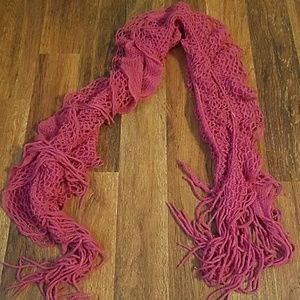 Pink scarf